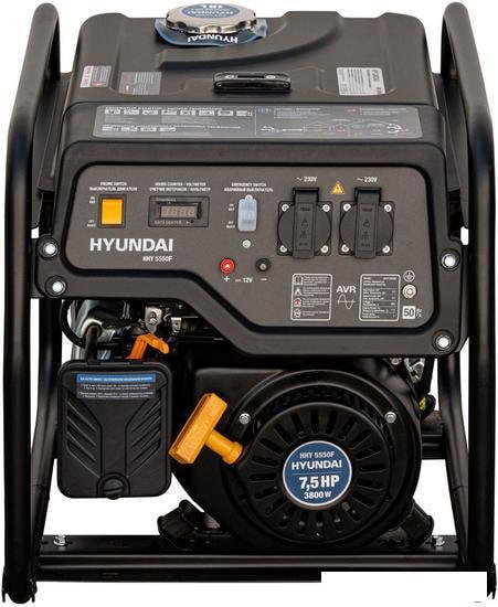 Бензиновый генератор Hyundai HHY 5550F- фото2