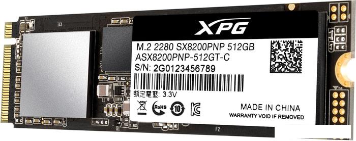 SSD A-Data XPG SX8200 Pro 512GB ASX8200PNP-512GT-C- фото3