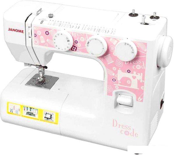 Электромеханическая швейная машина Janome Dresscode- фото3