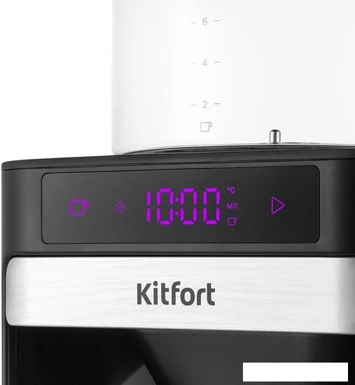Капельная кофеварка Kitfort KT-7144- фото4