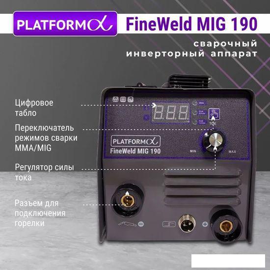 Сварочный инвертор Platforma FineWeld MIG 190- фото3