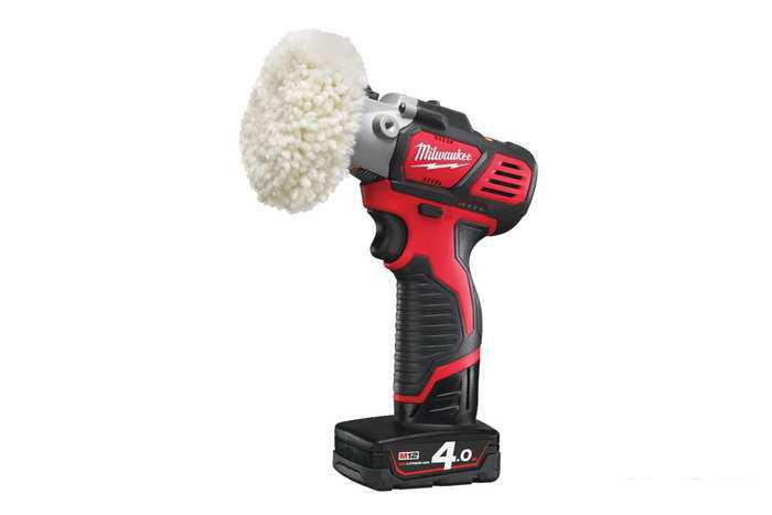 Полировальная машина Milwaukee M12 BPS-421X 4933447799 (с 2-мя АКБ, кейс)- фото3