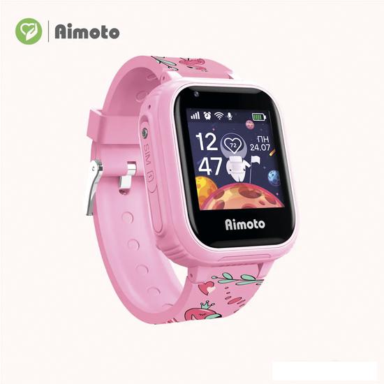 Детские умные часы Aimoto Pro 4G (фламинго)- фото3
