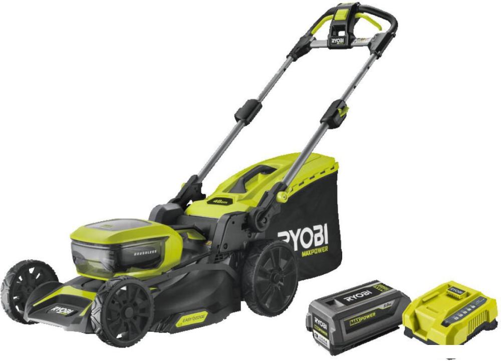 Газонокосилка Ryobi Max Power RY36LMX46A-150 (с 1-им АКБ 5 Ач)- фото