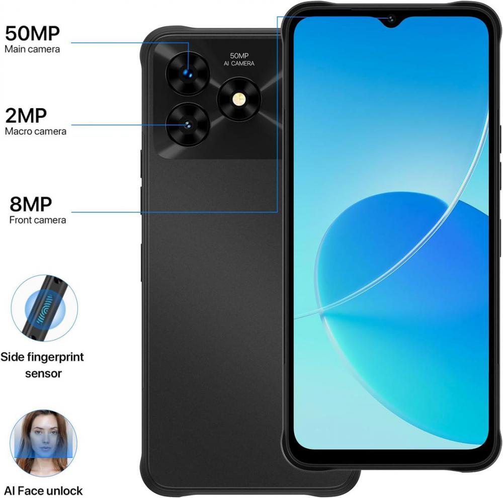 Смартфон Umidigi G5 Mecha 8GB/128GB (черный)- фото4