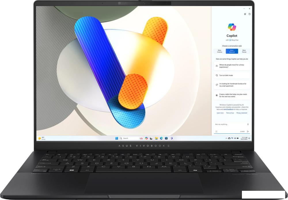 Ноутбук ASUS Vivobook S 14 OLED S5406SA-QD252- фото