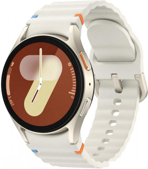 Умные часы Samsung Galaxy Watch7 40 мм LTE (белое золото)- фото