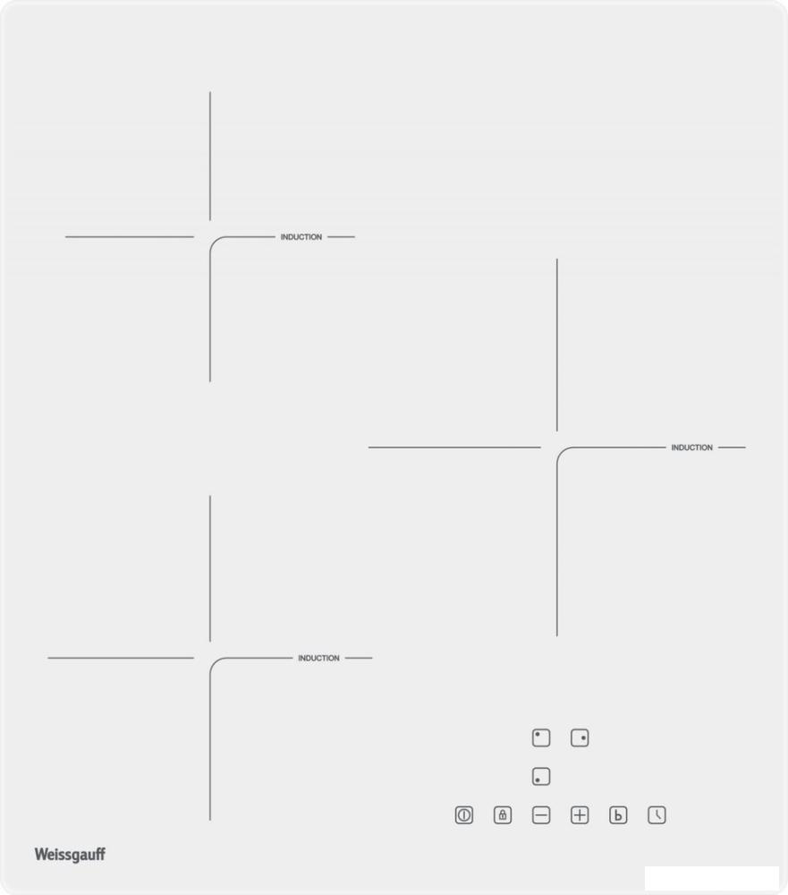Варочная панель Weissgauff HI 430 WA Cross