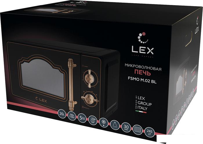 Микроволновая печь LEX FSMO M.02 BL- фото2