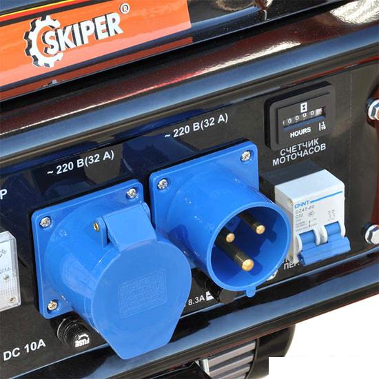 Бензиновый генератор Skiper LT9000EB-ATS- фото2