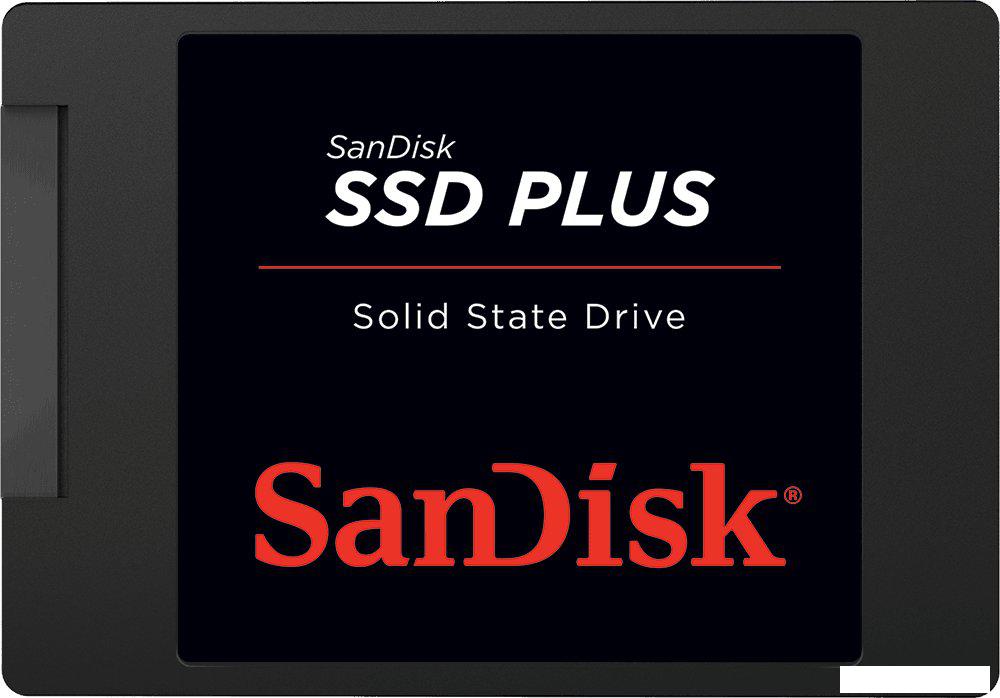 SSD SanDisk Plus 480GB [SDSSDA-480G-G26]- фото
