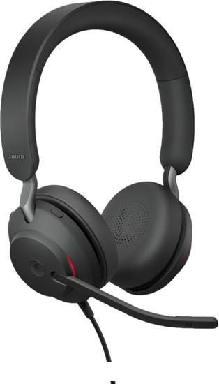Офисная гарнитура Jabra Evolve2 40 SE MS Duo USB-A- фото