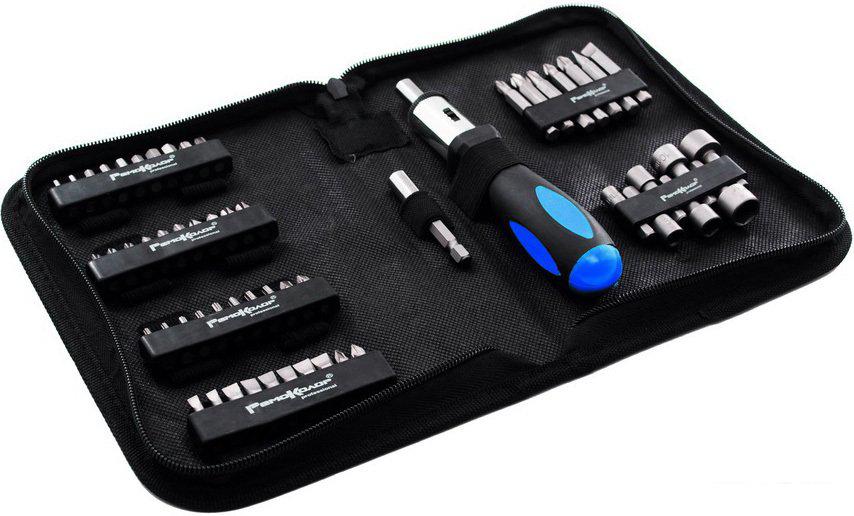 Набор отвертка с битами и головками Remocolor 33-2-704