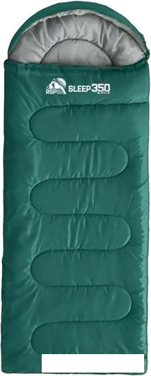 Спальный мешок RSP Outdoor Sleep 350 L (зеленый, 220x75см, молния слева)- фото