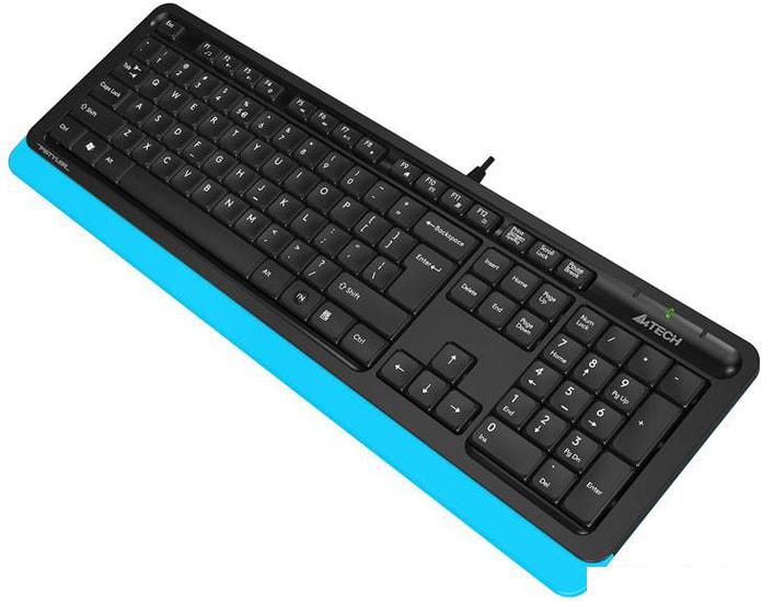 Клавиатура A4Tech Fstyler FK10 (черный/синий)- фото4