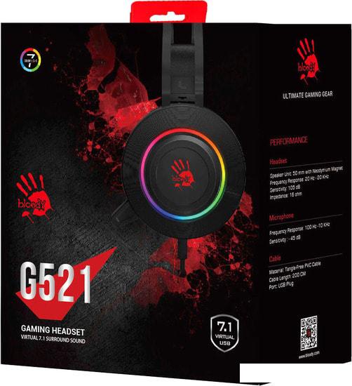 Наушники A4Tech Bloody G521 (черный)- фото3