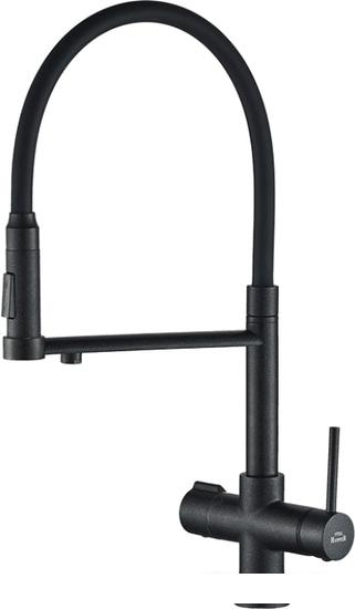 Смеситель ZorG Hammer SH 2003 (черный)- фото