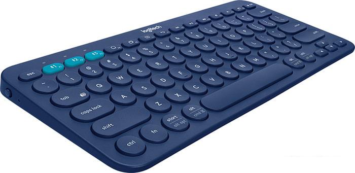 Клавиатура Logitech Multi-Device K380 Bluetooth 920-007597 (синий, нет кириллицы)- фото2