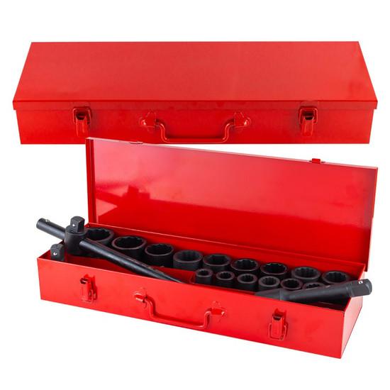 Набор трещотка с головками Everforce EF-6212-9MPB (21 предмет)- фото2