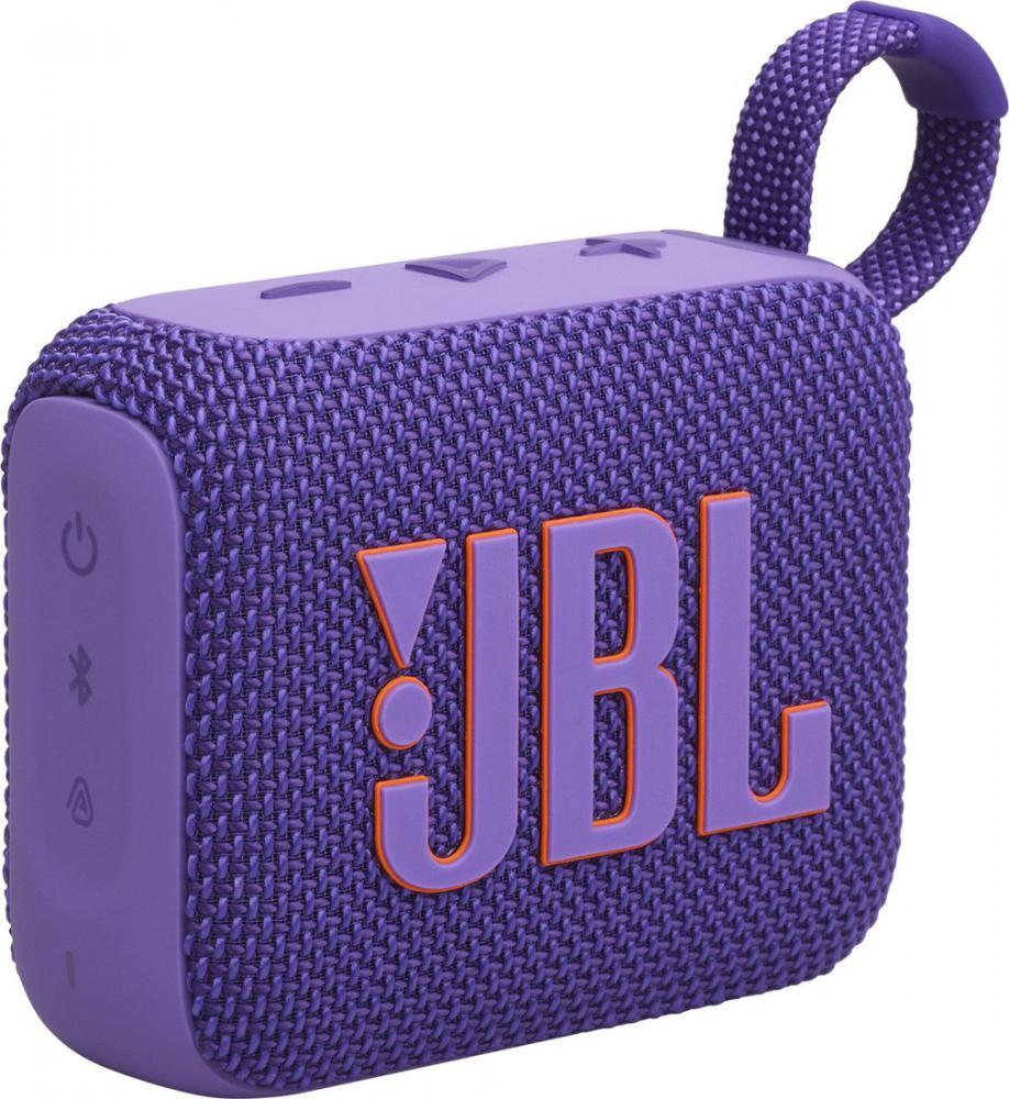 Беспроводная колонка JBL Go 4 (фиолетовый)- фото