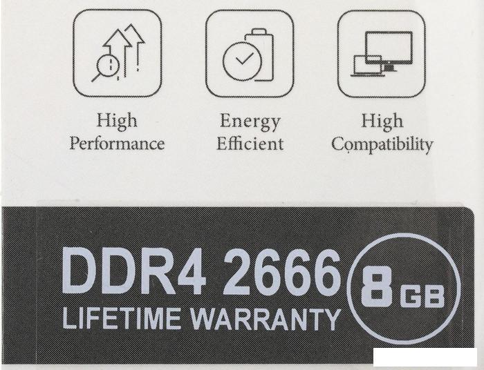 Оперативная память AGI UD138 8ГБ DDR4 2666 МГц AGI266608UD138- фото2