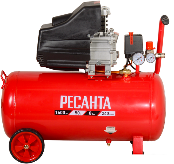 Компрессор Ресанта КП-50/240М 74/7/2- фото2