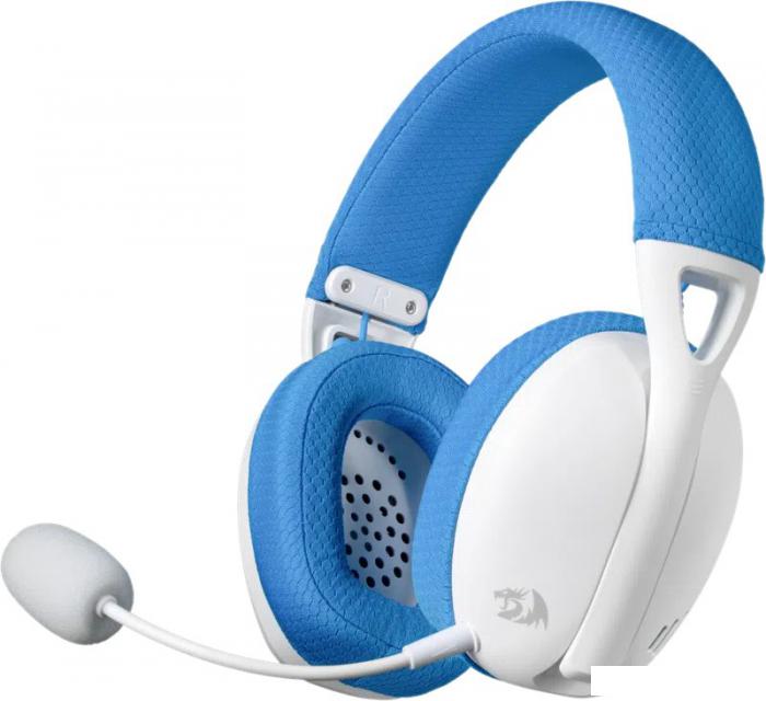Наушники Redragon Ire Pro (белый/синий)- фото