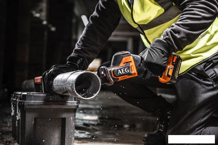Сабельная пила AEG Powertools BUS18SBL-0 4935479662 (без АКБ)- фото4
