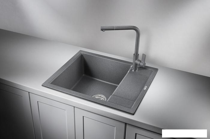 Кухонная мойка Granula GR-6002 (графит)- фото2