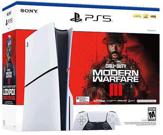 Игровая приставка Sony PlayStation 5 Slim + Call of Duty Modern Warfare III (цифровой ключ)- фото