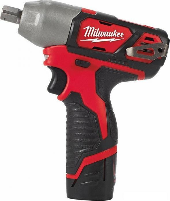 Гайковерт Milwaukee M12 M12BIW12-202C 4933447133 (с 2-мя АКБ, кейс)- фото2