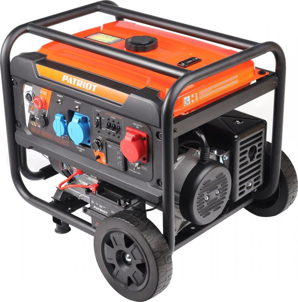 Бензиновый генератор Patriot GRA 8500 DAWS- фото4