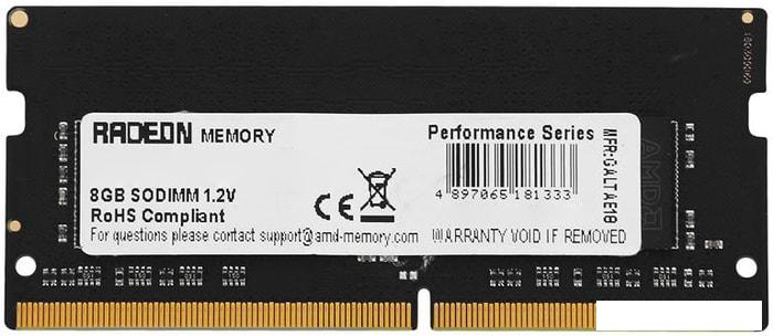 Оперативная память AMD Radeon R9 Gamer Series 32ГБ DDR4 SODIMM 3200МГц R9432G3206S2S-U