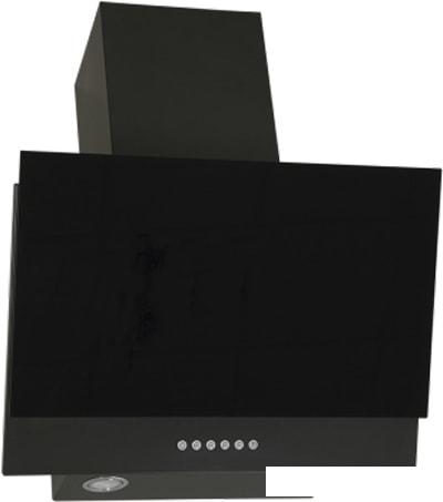 Кухонная вытяжка Elikor Рубин S4 60П-700-Э4Д (антрацит/черный)- фото