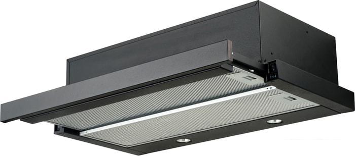 Кухонная вытяжка Akpo Light eco twin 50 WK-7 (черный)- фото