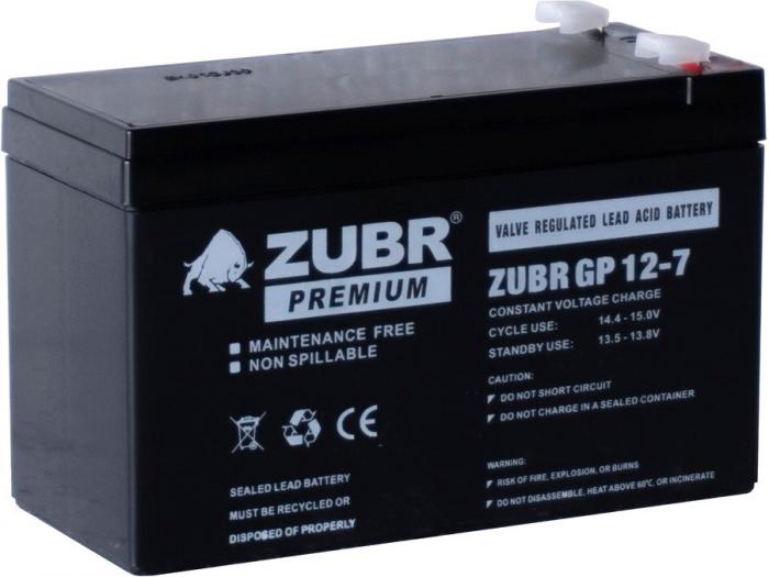 Аккумулятор для ИБП Zubr GP 12-7- фото
