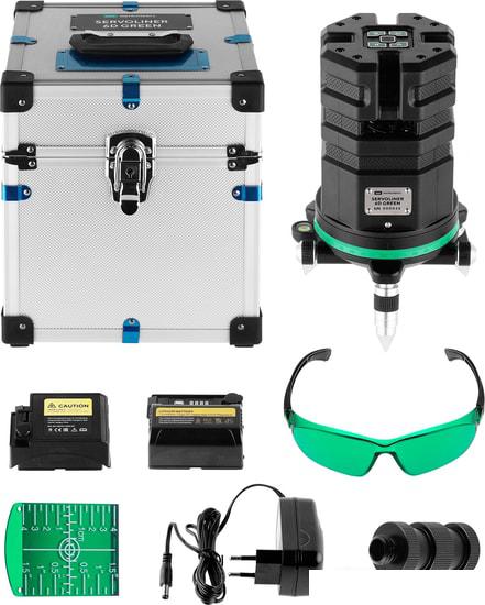 Лазерный нивелир ADA Instruments 6D Servoliner Green А00622- фото