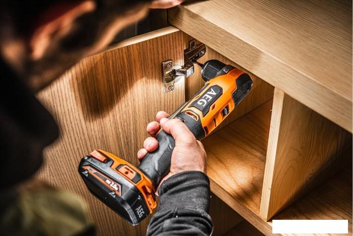 Дрель-шуруповерт AEG Powertools BS18SRABL-0 4935480055 (без АКБ)- фото2