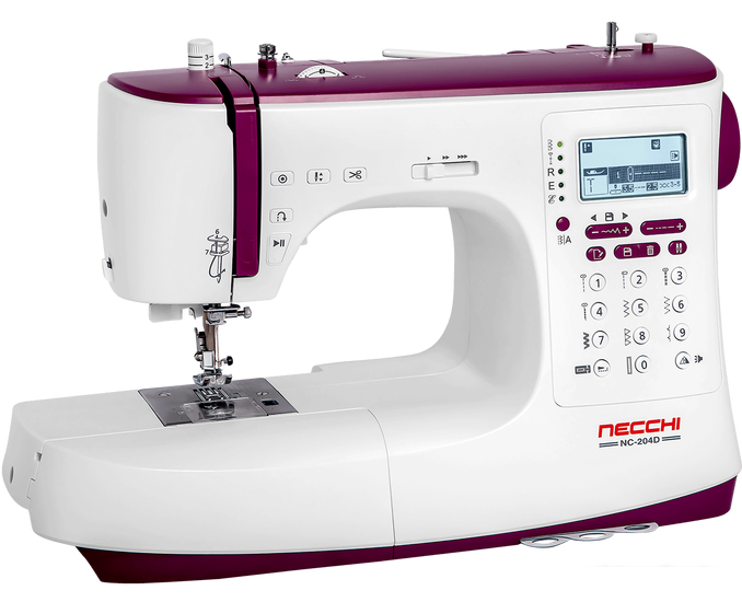 Компьютерная швейная машина Necchi NC 204D- фото4