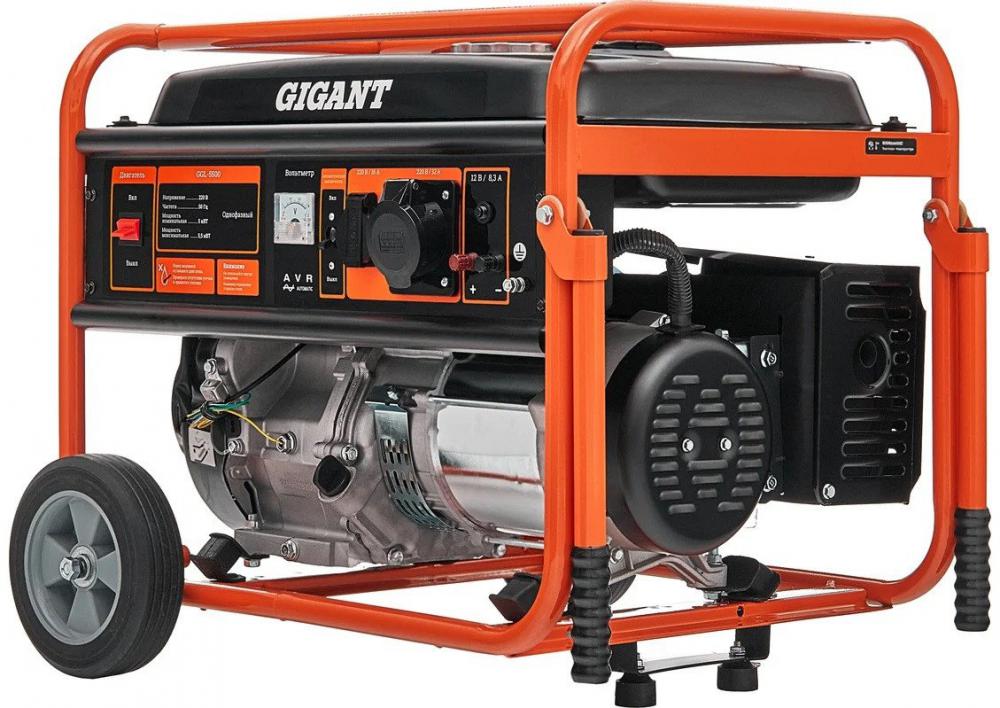 Бензиновый генератор Gigant GGL-5500- фото