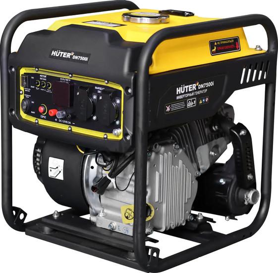Бензиновый генератор Huter DN7500i- фото