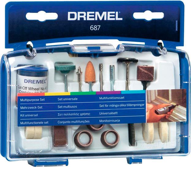 Набор оснастки Dremel 687 52 предмета [26150687JA]
