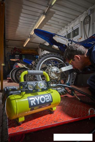Компрессор Ryobi R18AC-0- фото3