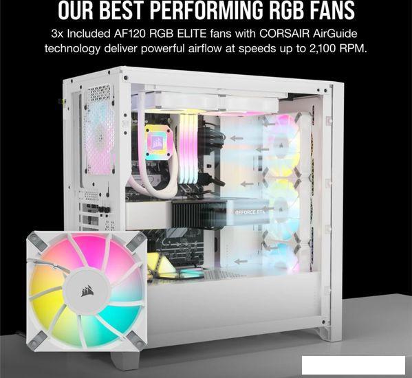 Корпус Corsair iCUE 4000D RGB Airflow CC-9011241-WW- фото4