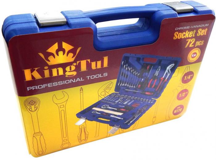 Универсальный набор инструментов KingTul KT72 72 предмета- фото3