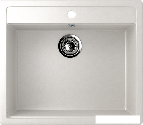 Кухонная мойка Ulgran U-104 (молочный)- фото