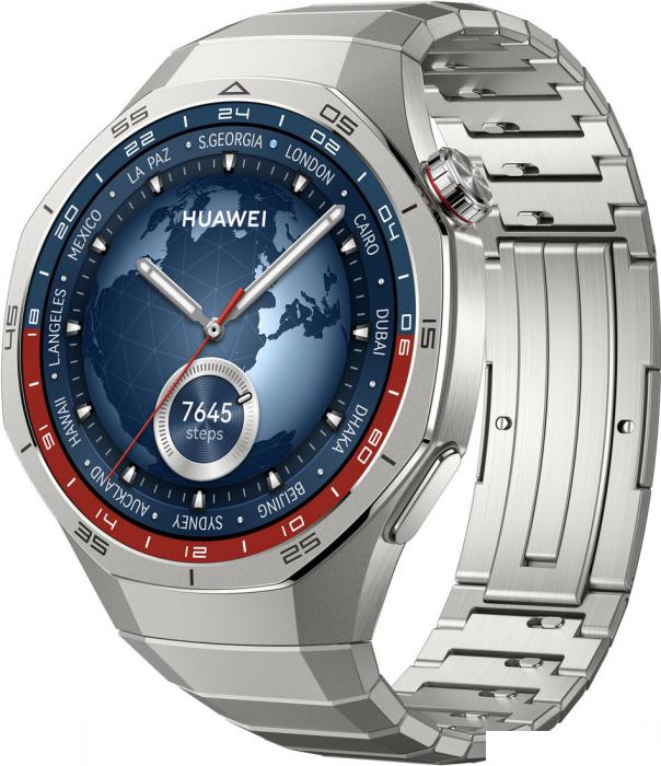 Умные часы Huawei Watch GT 5 Pro 46 мм (титан)- фото