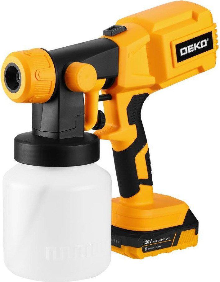 Краскораспылитель Deko SG20DK 083-1133 (с 1-им АКБ)- фото3