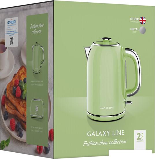 Электрический чайник Galaxy Line GL 0344 (райская олива)- фото3