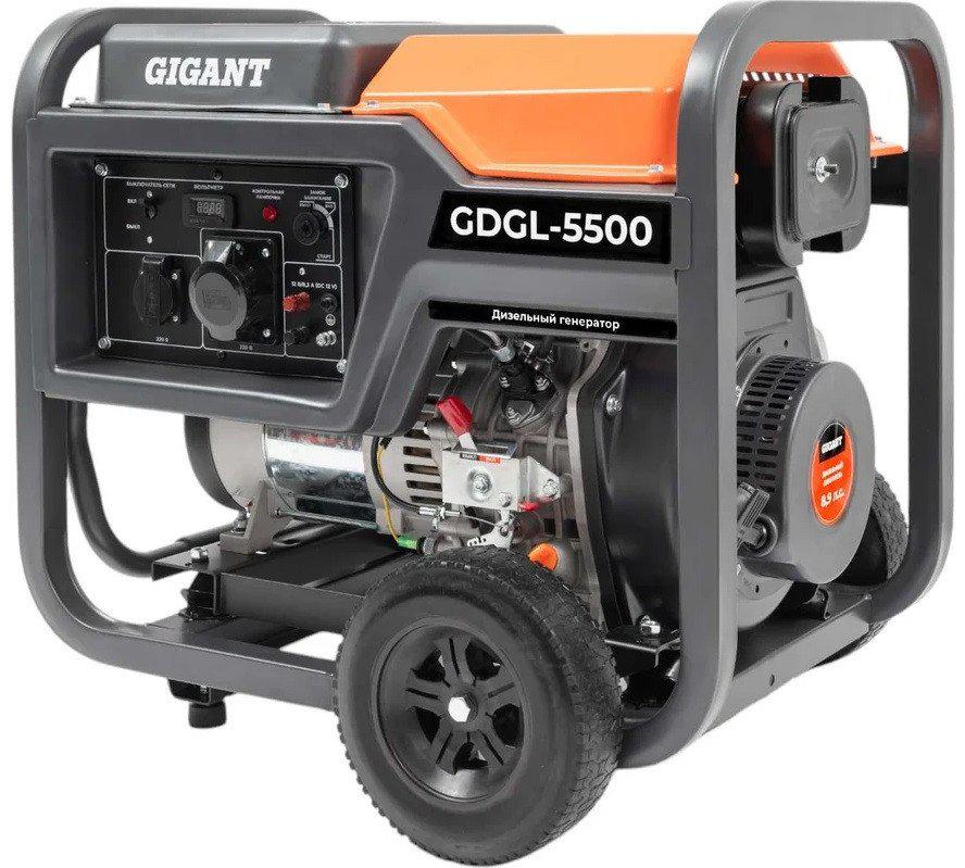Дизельный генератор Gigant GDGL-5500- фото